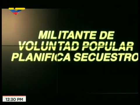 Director del Sebin sobre 2 miembros de VP detenidos por planear secuestro de Nelson Merentes
