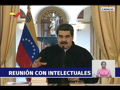 Maduro responde a Mike Pence luego de que lo acusara de financiar caravana de migrantes hondureños