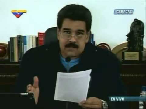 Presidente Nicolás Maduro informa de la muerte de un Guardia Nacional por disparos en El Trigal
