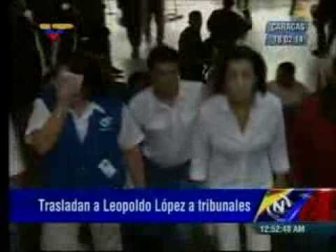 Diosdado Cabello acompañó al capturado Leopoldo López al Palacio de Justicia