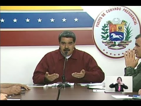 Maduro anuncia comisión para investigar apagón nacional y ataque a sistema eléctrico