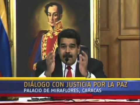 Diálogo Maduro-Oposición: Palabras iniciales (p. 2) de Nicolás Maduro