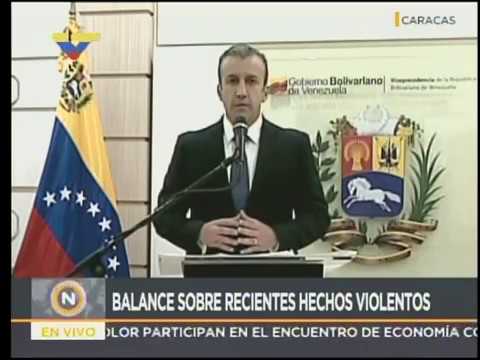 Tareck El Aissami presenta informes científicos sobre muerte de Neomar Lander