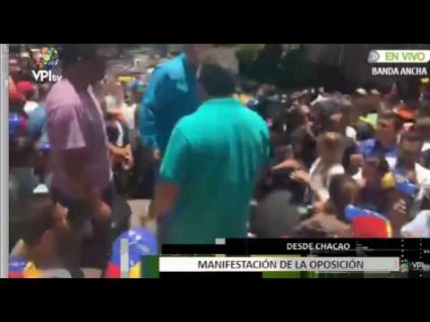 Capriles y otro político llaman en Chacao a marchar a la Defensoría este 8/04/2017
