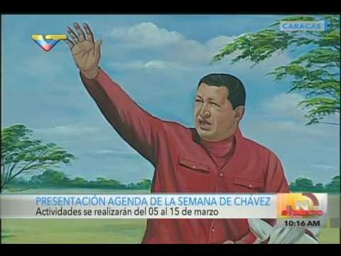 Ministro de Cultura anuncia actividades durante la Semana de Chávez