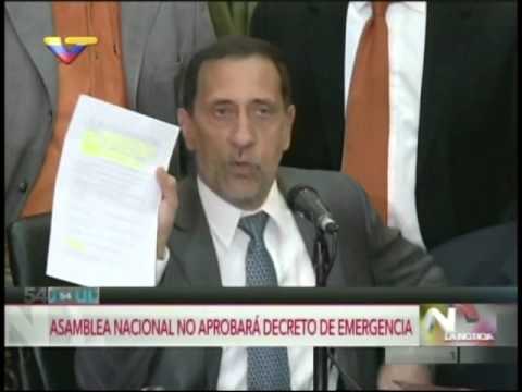 Diputado José Guerra informa que Comisión continúa discutiendo Decreto de Emergencia