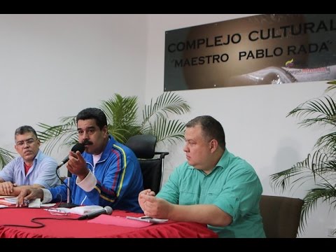 Maduro aprueba recursos para aumento salarial 2015 a trabajadores del MinCultura