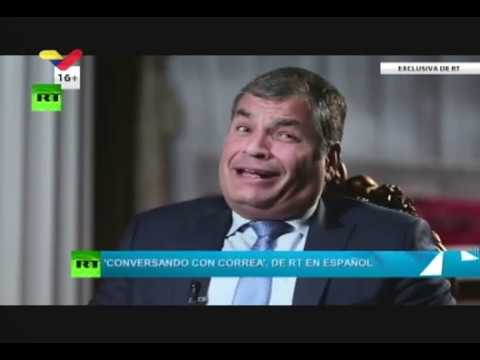 Rafael Correa entrevista a Nicolás Maduro, Presidente de Venezuela, para RT