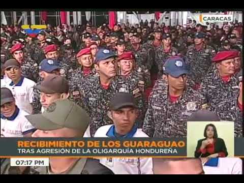 Presidente Maduro recibe a Los Guaraguao luego de ser expulsados de Honduras por su gobierno