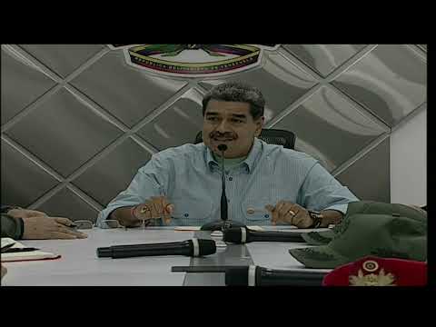 Maduro realiza balance del ataque al Sistema Elećtrico Nacional, cadena completa de radio y TV