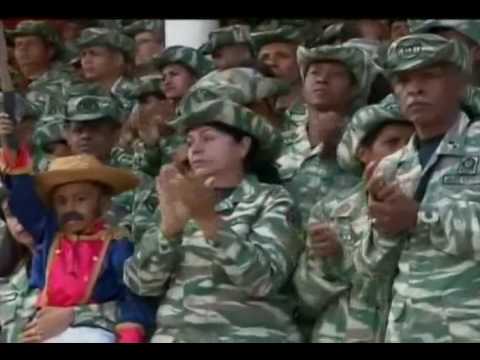 Bicentenario de Ezequiel Zamora: Discurso de Nicolás Maduro finalizando Desfile