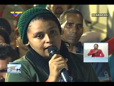 En Contacto con Maduro #51, parte 7/17, Consejo Presidencial Comunas, habla Yasmeli Carrero