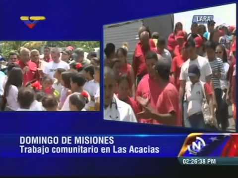 Domingo de misiones: Ministros Barbarito y Victor Clark en Lara