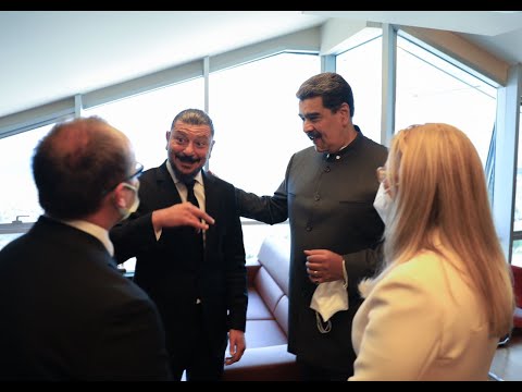 Maduro se reúne con actores de Kuruluș Osman y estudiantes venezolanos en Turquía