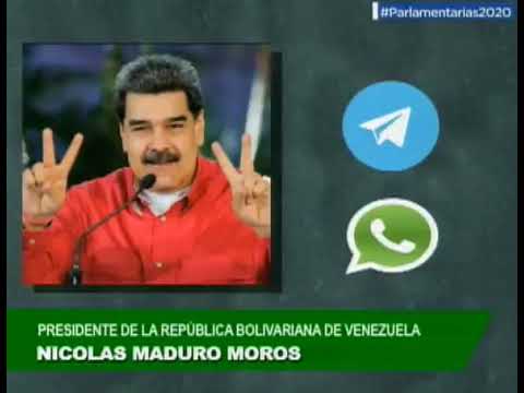 Maduro y Cilia Flores envían llamado a votar por Whatsapp y Telegram