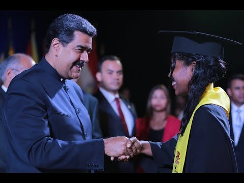 Presidente Maduro graduó 128 estudiantes de la Escuela Latinoamericana de Medicina, 19 febrero 2019