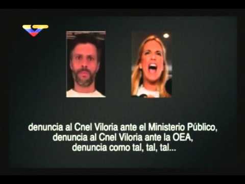 Conversación entre Leopoldo López y Lilian Tintori para chantajear a coronel en cárcel de Ramo Verde