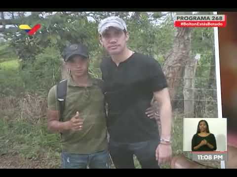 Diosdado Cabello muestra fotos de Juan Guaidó con paramilitares de Los Rastrojos