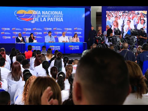 Presidente Nicolás Maduro, acto el Día del Médico y la Médica, 10 de marzo de 2020