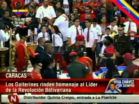 Niños &quot;Los Gaiterines del Zulia&quot; le dedican al Comandante Chávez varias canciones
