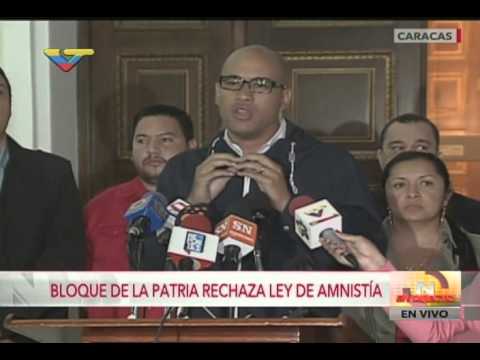 Declaraciones de Héctor Rodríguez tras aprobación de Ley de Amnistia