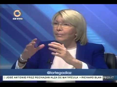 Entrevista completa a Luisa Ortega Díaz en Vladimir a la 1: hallan cadáveres en Tumeremo