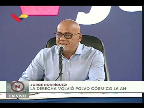 Jorge Rodríguez: 51 mil dólares recibieron diputados de la AN para retirarse de elecciones 6-D