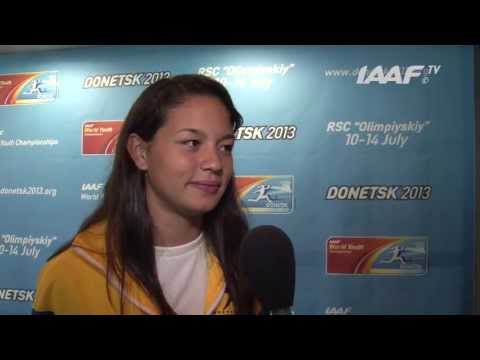 WYC Donetsk 2013 - Robeilys Peinado VEN - ITW