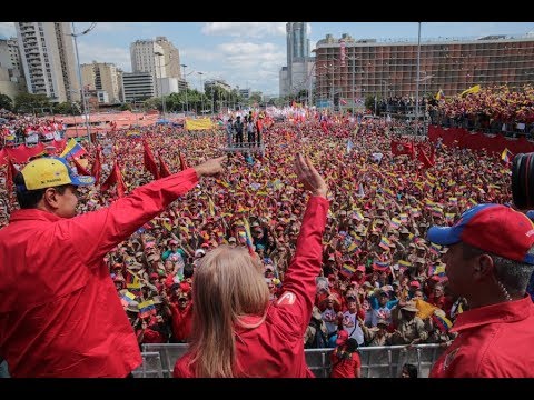 Discurso completo de Nicolás Maduro y Diosdado Cabello en Av Bolívar este 2 febrero 2018
