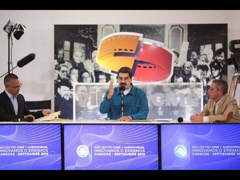 Presidente Nicolás Maduro inaugura el Encuentro del Cine y el Audiovisual