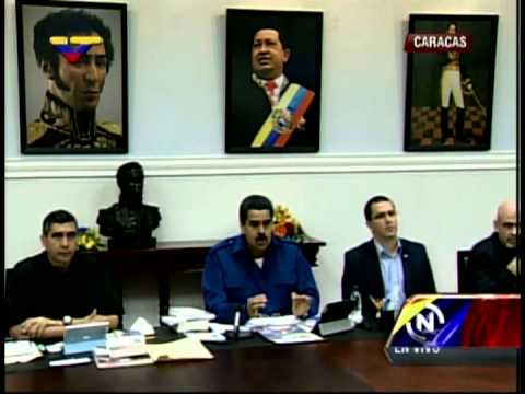Presidente Nicolás Maduro este jueves sobre los planes de magnicidio