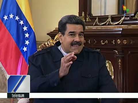 Presidente Maduro es entrevistado para CNN Turk por el periodista Cüneyt Özdemir