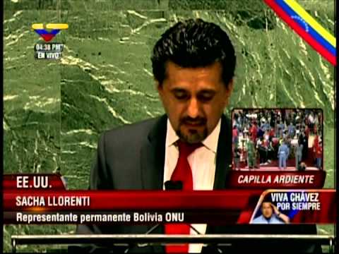 Homenaje al Comandante Hugo Chávez en la ONU en Nueva York