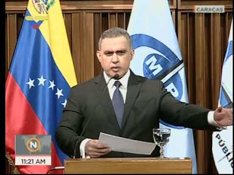 Detenido presidente y gerentes de Bariven por corrupción, informa Fiscal Tarek William Saab