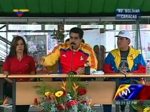 (Completo) Presidente Nicolás Maduro este domingo en Movimiento por la Paz, Av Bolívar