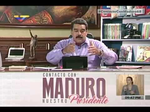 Maduro cuenta detalles de su reunión con John Kerry durante firma de paz en Colombia