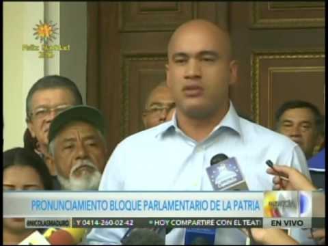 Héctor Rodríguez denuncia intento de golpe de Estado desde AN con juicio político