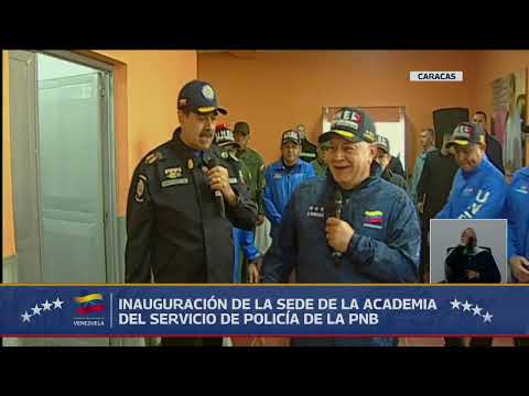 Maduro inaugura sede de academia de Servicio de la Policía Nacional Bolivariana