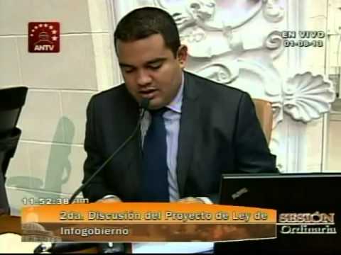 Sesión completa: Aprueban 30 artículos de la Ley de Infogobierno en la Asamblea Nacional