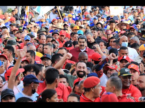 Maduro en marcha por el Día de la Lealtad y el Amor a Hugo Chávez, 8 de diciembre de 2022