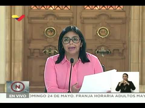 Reporte Coronavirus Venezuela, 23/05/2020: 66 nuevos casos informa Delcy Rodríguez