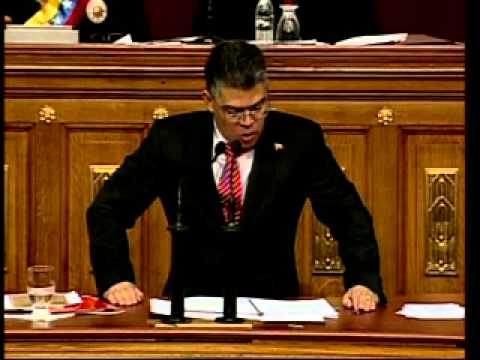 Discurso de Orden de Elías Jaua en la Asamblea Nacional a propósito del 5 de Julio de 2013