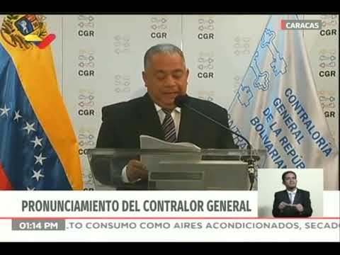 Juan Guaidó es inhabilitado: Contralor Elvis Amoroso explica por qué