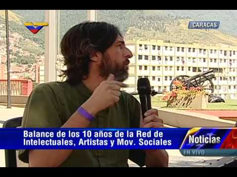 X Encuentro de Intelectuales: Alfredo Serrano Mancilla entrevistado desde el Cuartel 4F