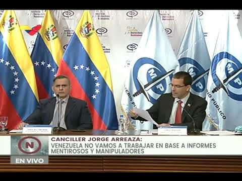 Fiscal General y Canciller de Venezuela responden a informe de Misión de ONU sobre derechos humanos