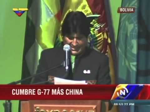 Discurso de Evo Morales en Cumbre G77+China: Pide disolver Consejo Seguridad ONU
