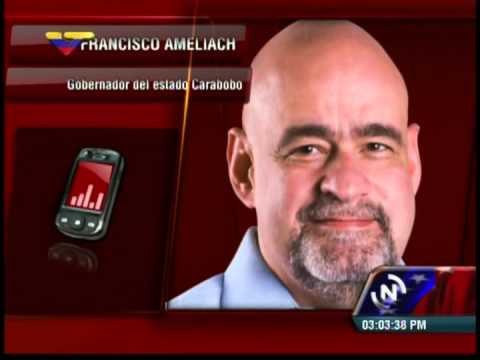 Gobernador Francisco Ameliach confirma un muerto y varios heridos este 12 de marzo