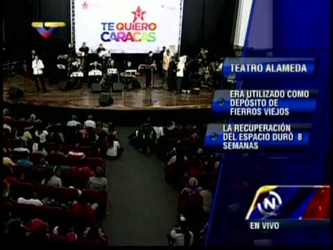 Reinauguran Teatro Alameda en San Agustín