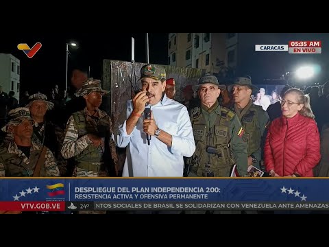 Maduro inicia este jueves en la madrugada el Plan Independencia 200 ante amenazas estadounidenses