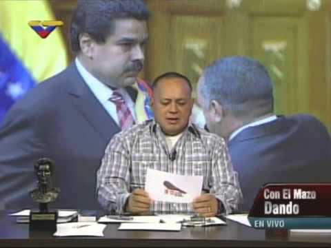 Diosdado Cabello: hijo de Caperucita de Chacao fue apuñalado en el pecho, hija fue golpeada